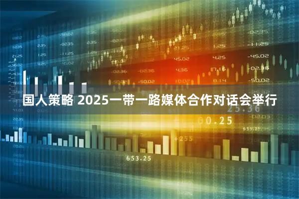 国人策略 2025一带一路媒体合作对话会举行